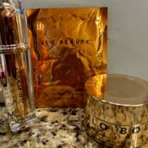 Three JLO Products. Mask, Serum and Booty Balm